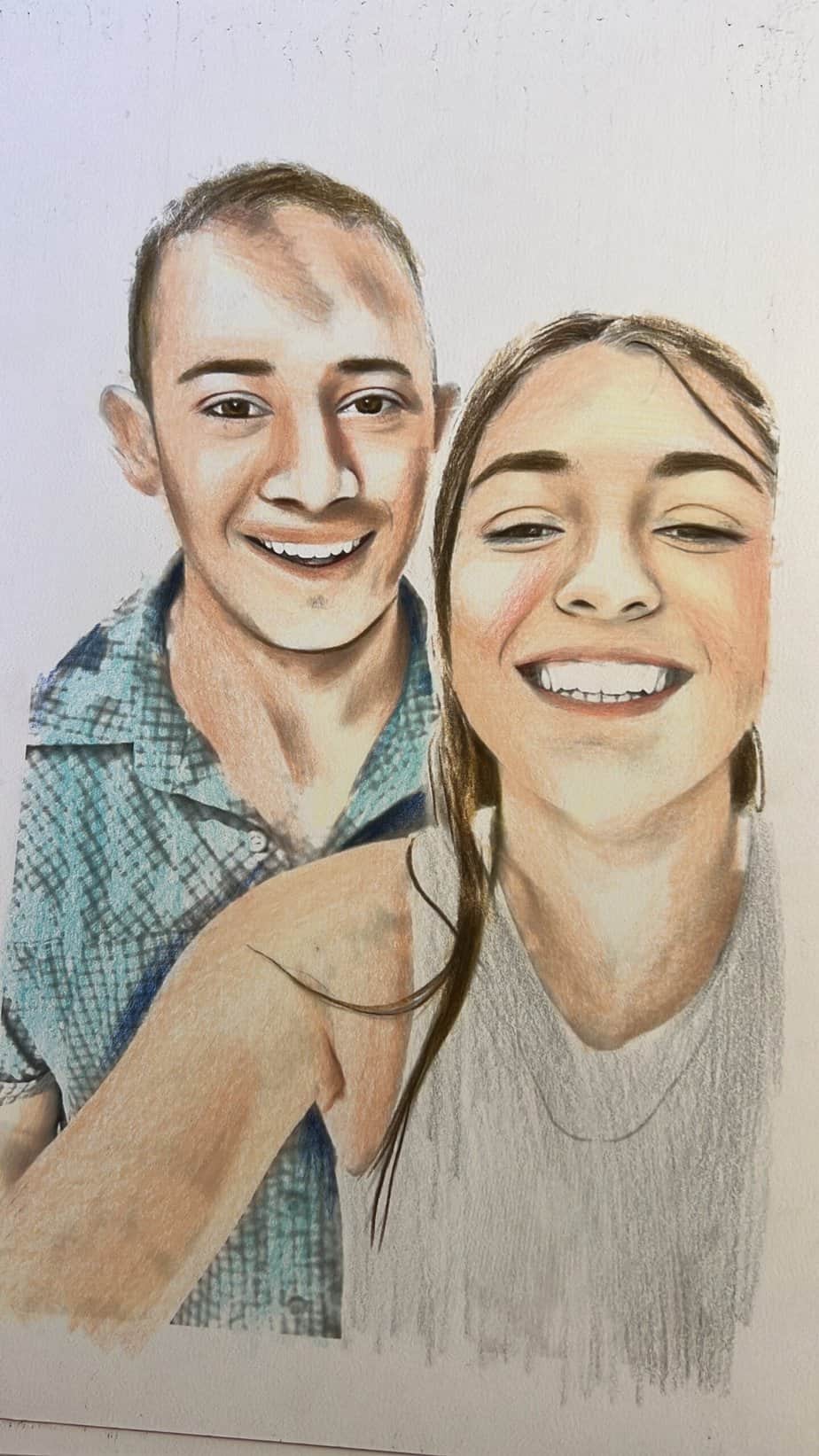 ציור בהזמנה אישית- ציור זוגי