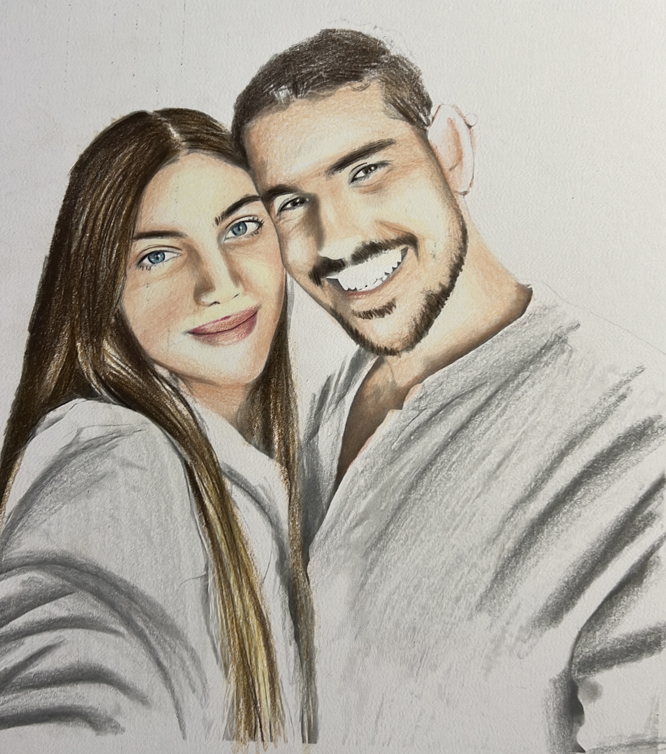 ציור בהזמנה אישית- ציור זוגי